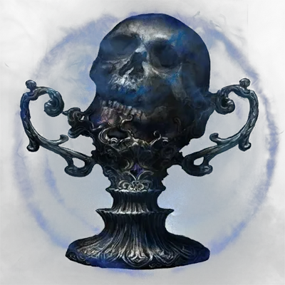 Calice racine sinistre de Loran inférieure
