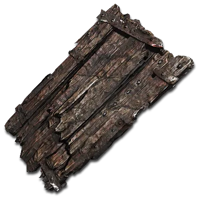 Bouclier en bois