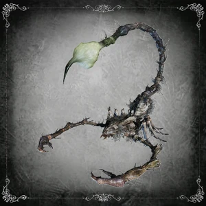 Scorpion gardien des tombes