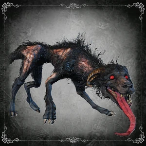 Chien de chasse du gardien