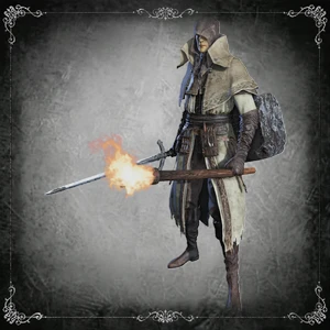 Prospecteur de tombes anonyme (Épée-marteau & Pistolet à répétition)