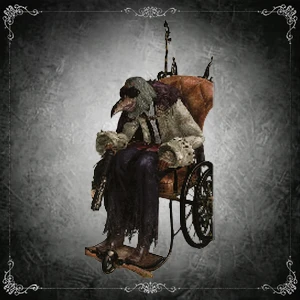 Traqueur en fauteuil roulant (Lance-flammes)